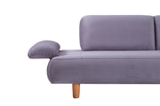 Santa Luxury Velvet Sofa Set with Adjustable Backrest Mechanism
