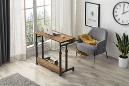 SC57 Ergonomic Height-Adjustable Desk with Slide-Out Keyboard Tray & Metal Frame