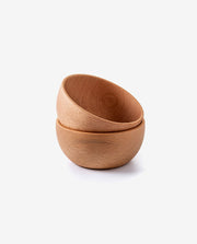 Wooden Spice Box with Compartments and Lid