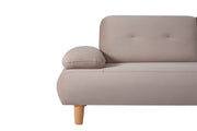 Santa Luxury Velvet Sofa Set with Adjustable Backrest Mechanism