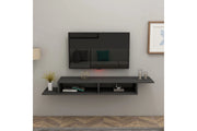 Muson Floating Wall-Mounted TV Stand with Display Shelving