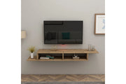Muson Floating Wall-Mounted TV Stand with Display Shelving