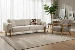 Silva Bohemian Luxury Sofa Set with Adjustable Backrest Mechanism
