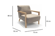 Silva Bohemian Luxury Sofa Set with Adjustable Backrest Mechanism