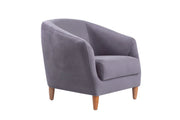 Santa Luxury Velvet Sofa Set with Adjustable Backrest Mechanism