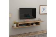 Muson Floating Wall-Mounted TV Stand with Display Shelving