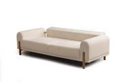 Loft Bohemian Chenille Convertible Sofa Set with Sofa Bed